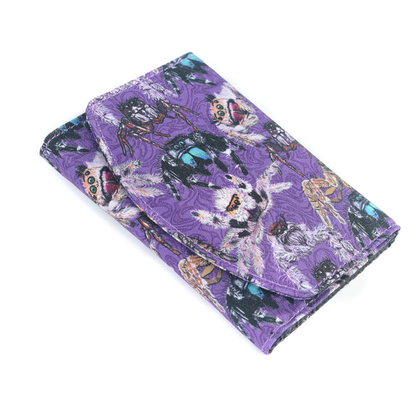 Jumping Spiders Trifold Wallet