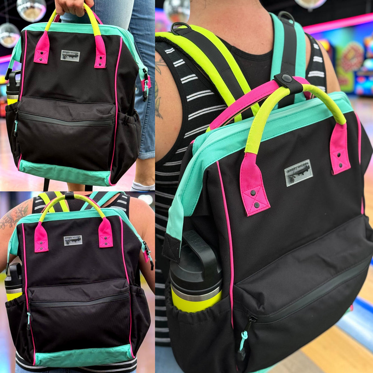 Neon Nights Laptop Backpack – Sipsey Wilder