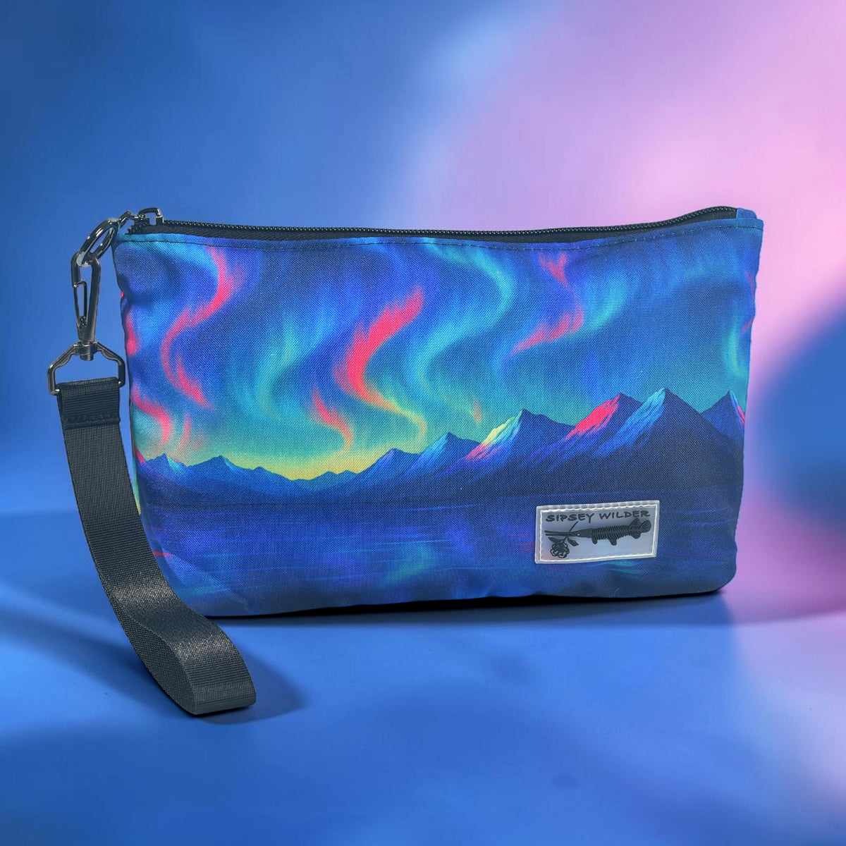 Mountain Pulse Organizer Wristlet Pouch – Sipsey Wilder