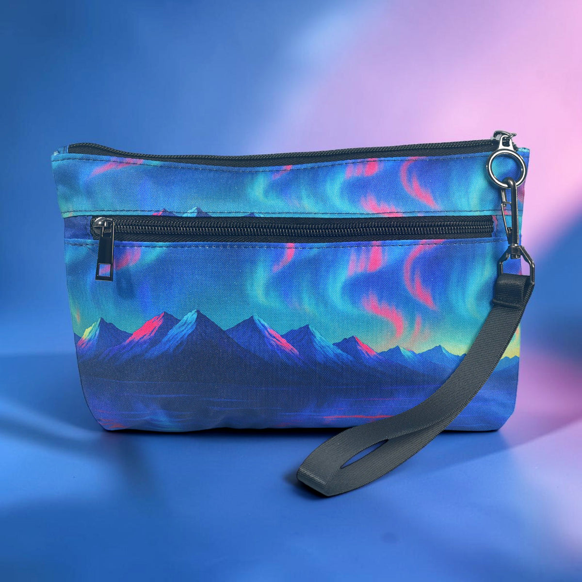 Mountain Pulse Organizer Wristlet Pouch – Sipsey Wilder
