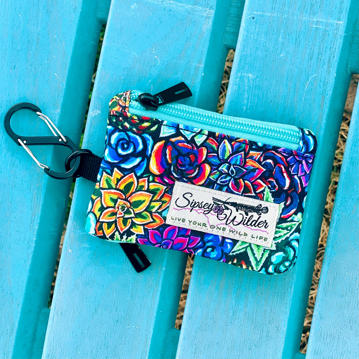 Succulent Social Clip Wallet Sipsey Wilder