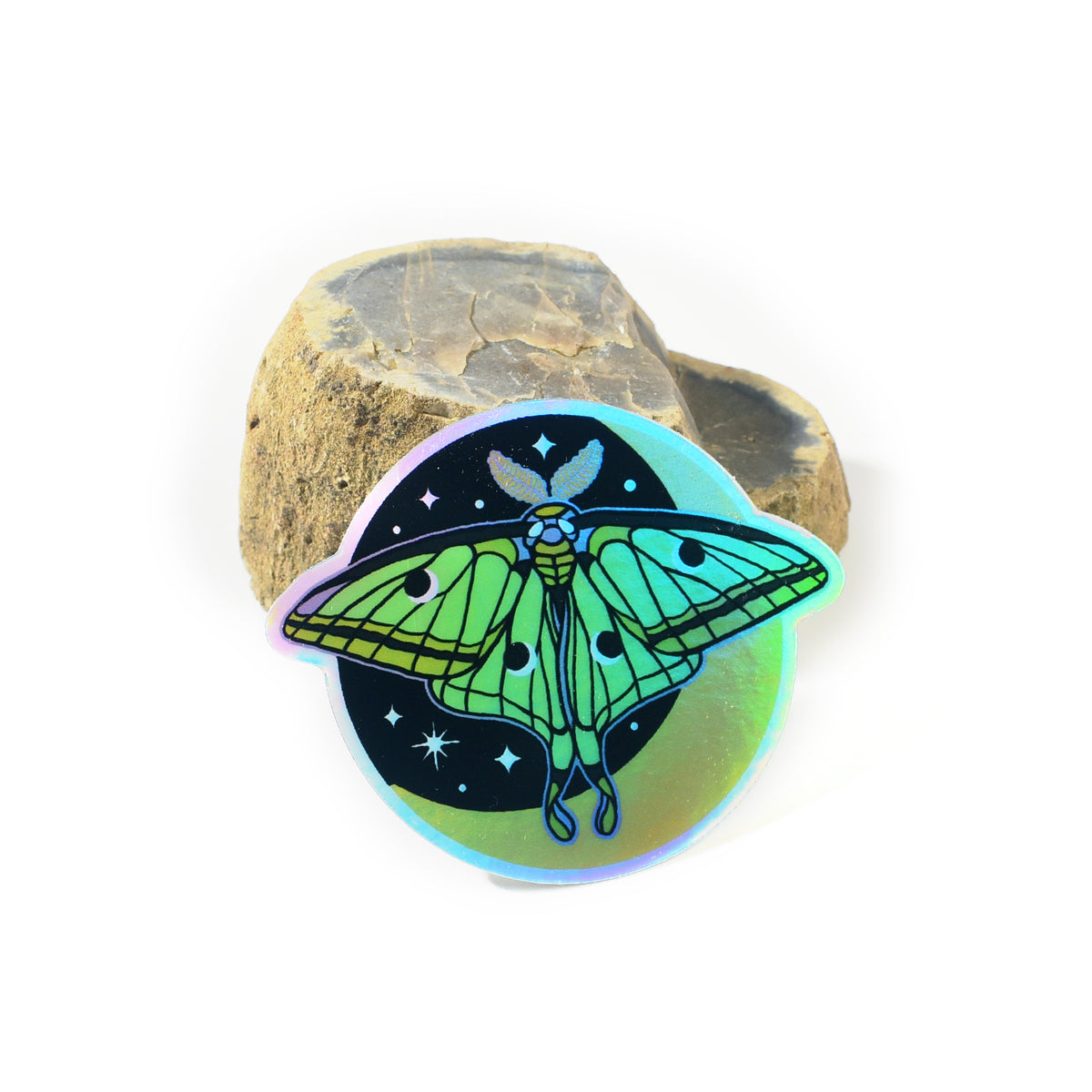 Holographic Luna Moth Sticker – Sipsey Wilder