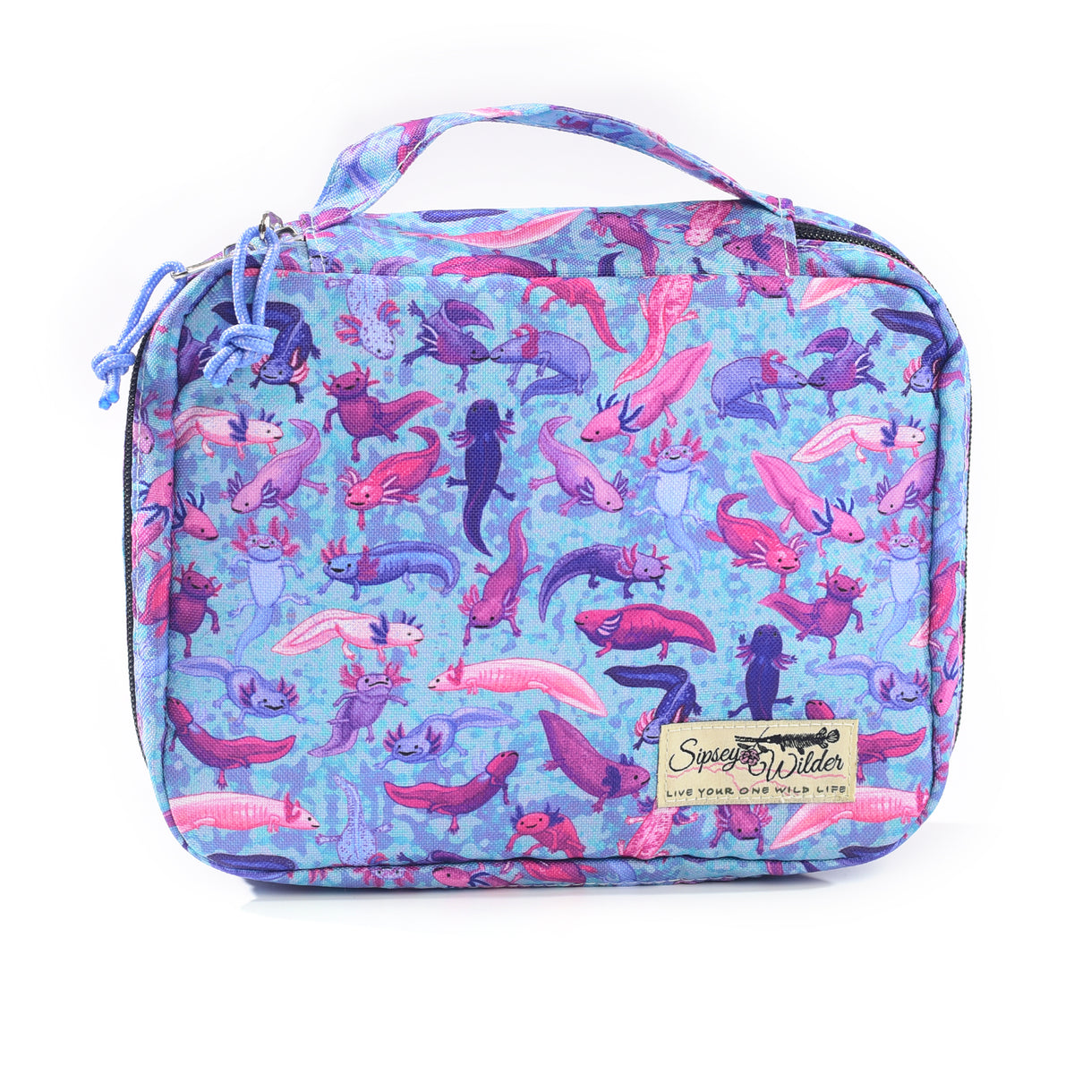 A Lotta Axolotls Travel Organizer Case – Sipsey Wilder