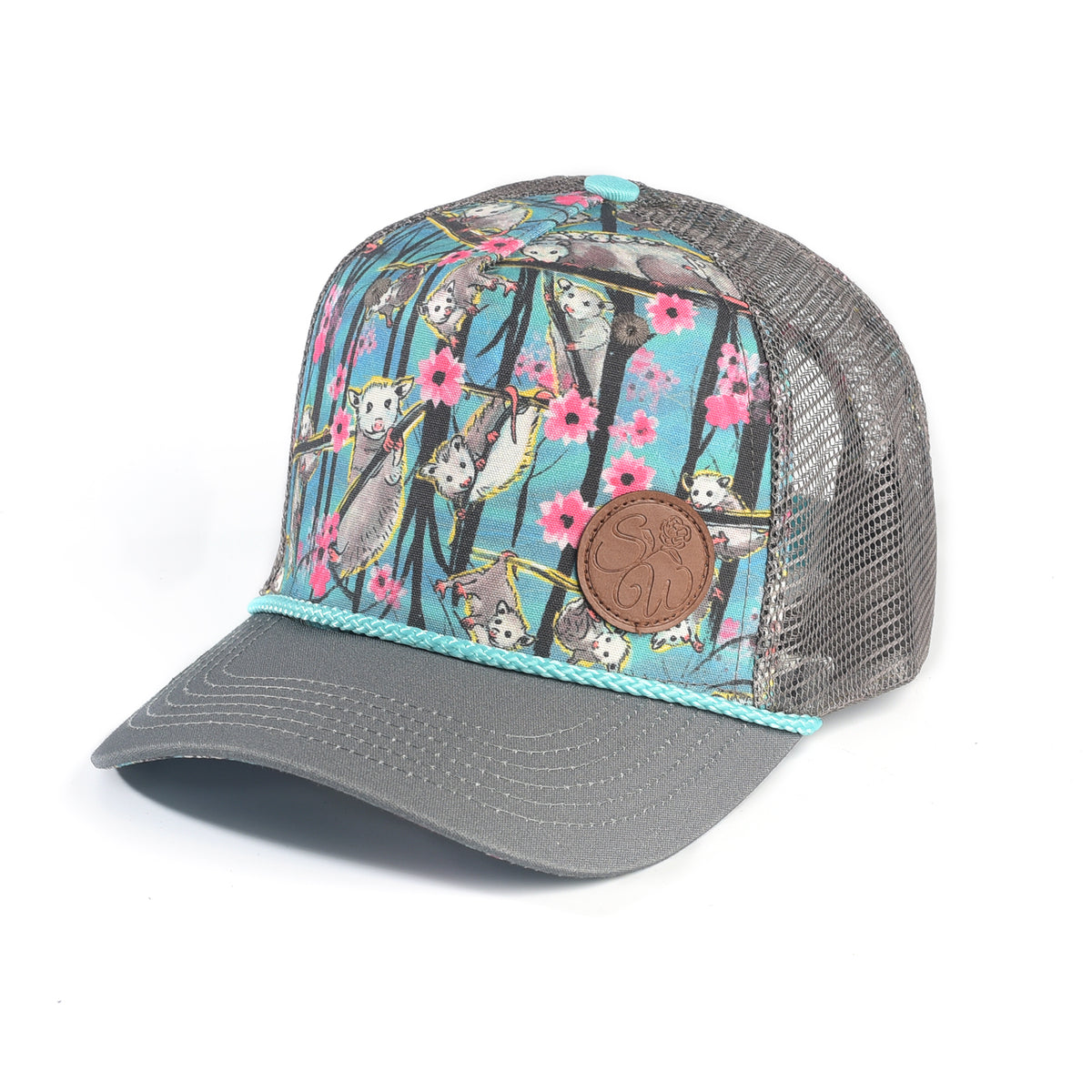 Forest Clover Blossom Sublimation Hat
