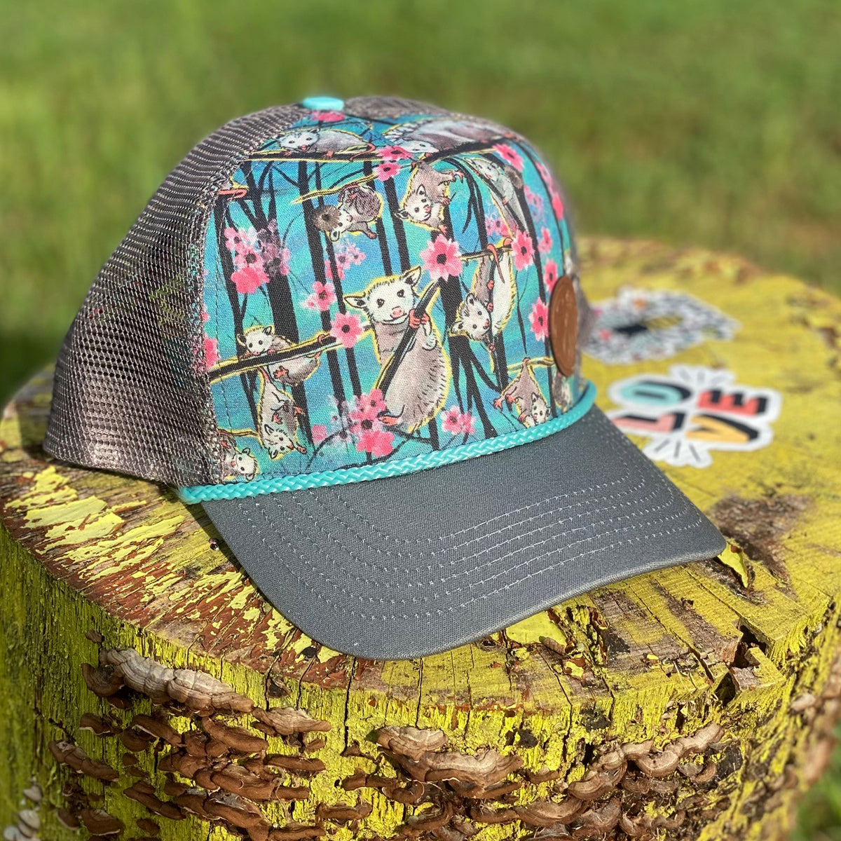 Forest Clover Blossom Sublimation Hat