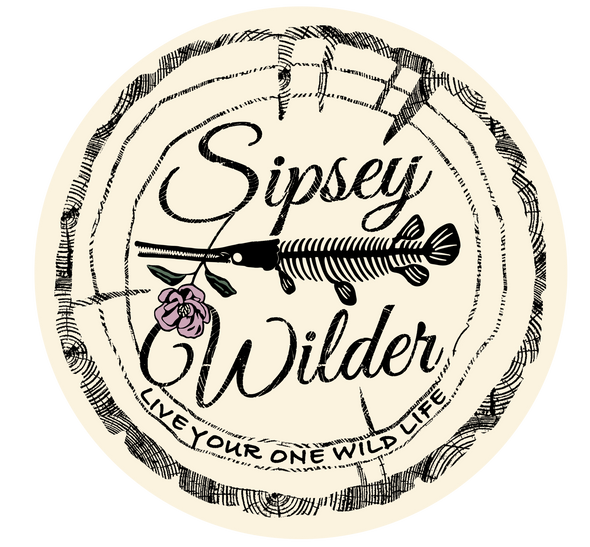 Round Sipsey Wilder Logo Sticker