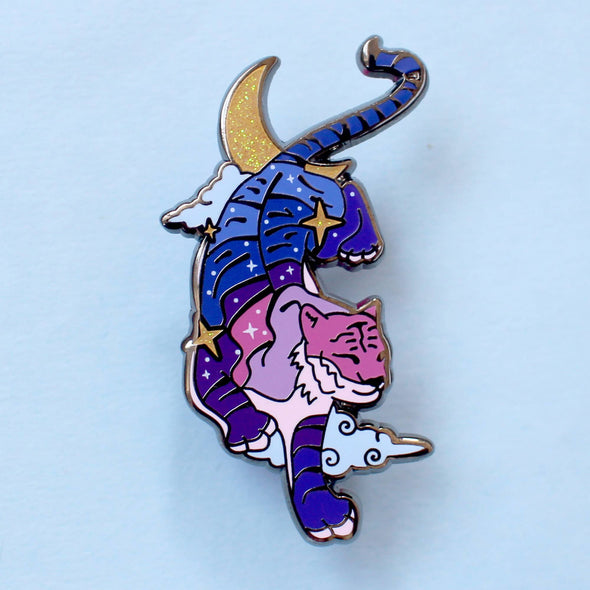 Celestial Tiger Enamel Pin