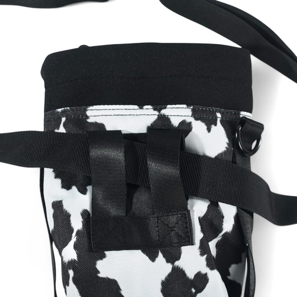 Cow Print Water Bottle Carrier