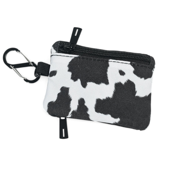 Cow Print Clip Wallet