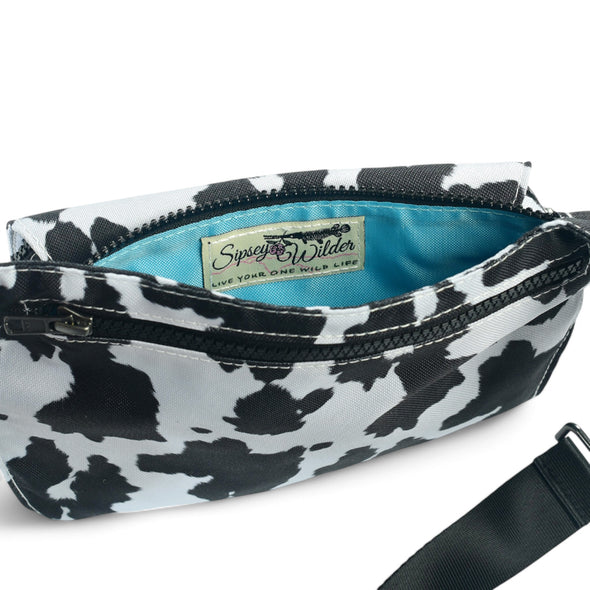 Cow Print Hip Bag