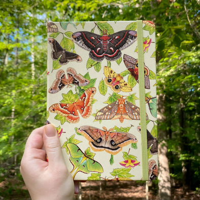 Giant Silkmoths A5 Hardcover Journal