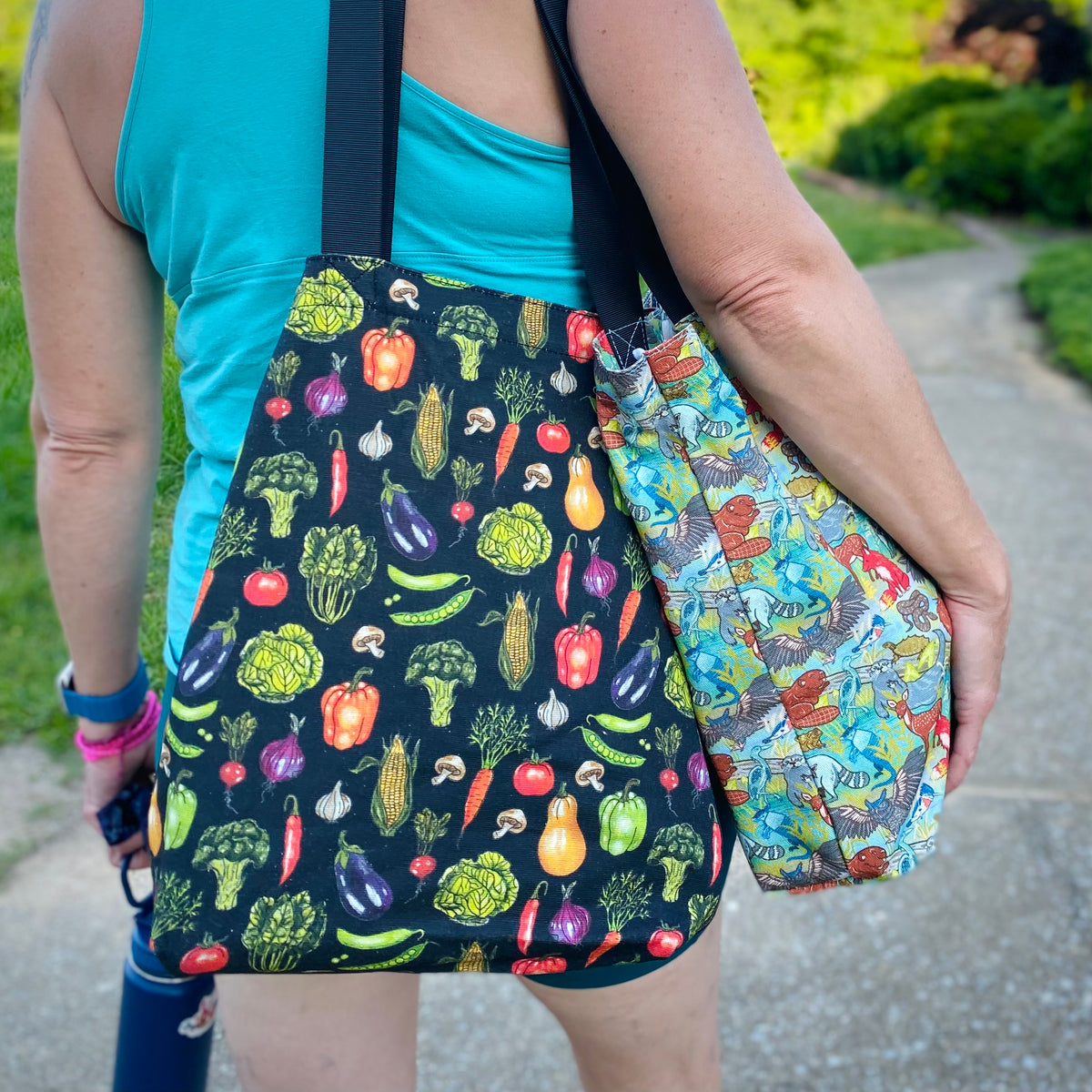 Wild Phase Canvas Shopping Tote – Sipsey Wilder