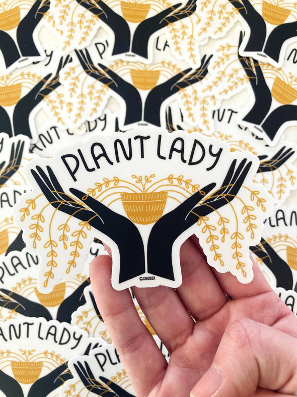 Plant Lady Sticker