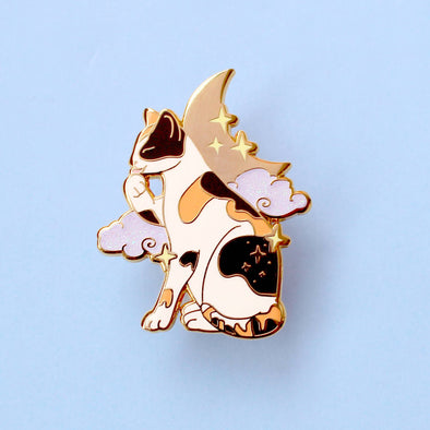 Calico Cat Enamel Pin