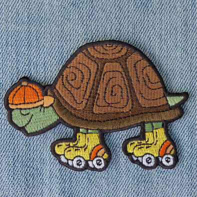 Slow Your Roll Tortoise Skate Patch