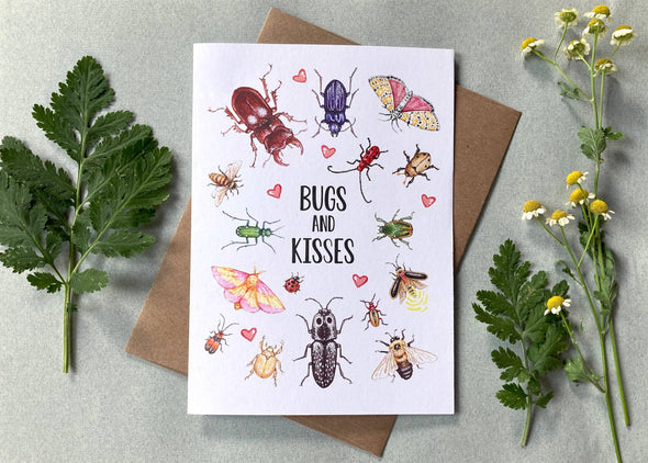 Bugs and Kisses Card