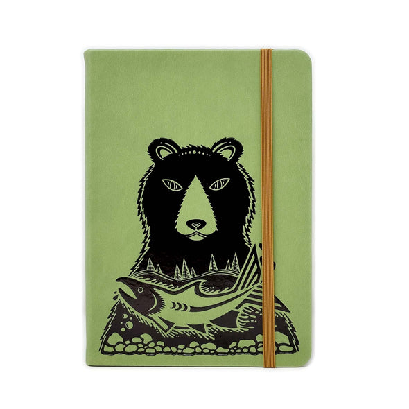 Sockeye & Bear Explorer Notebook (Green)