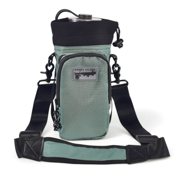 Juniper Green Water Bottle Carrier