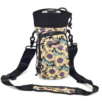 Sunflower Fields Water Bottle Carrier