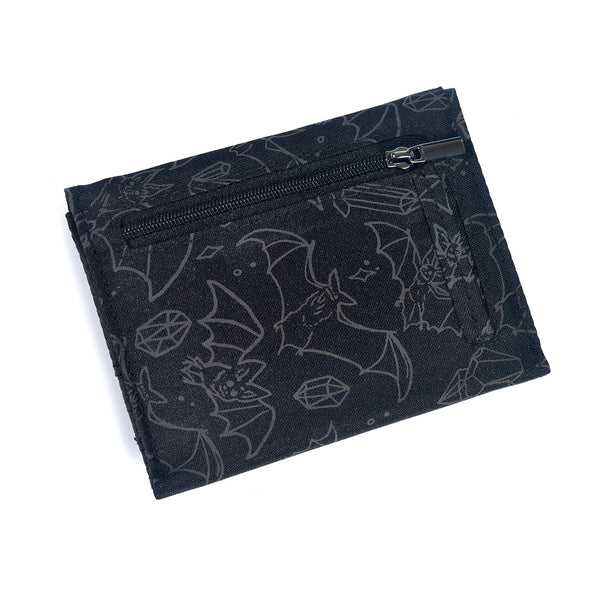 Crystal Cave Bats Trifold Wallet (Reflective Holographic!)