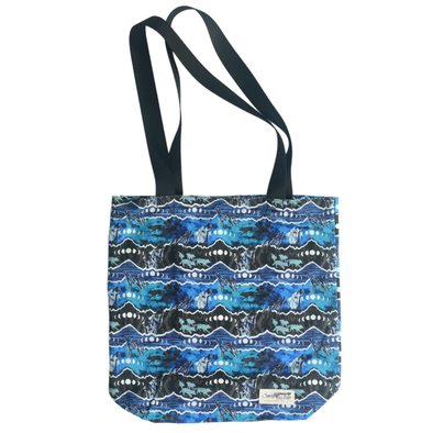 Wild Phase Canvas Shopping Tote