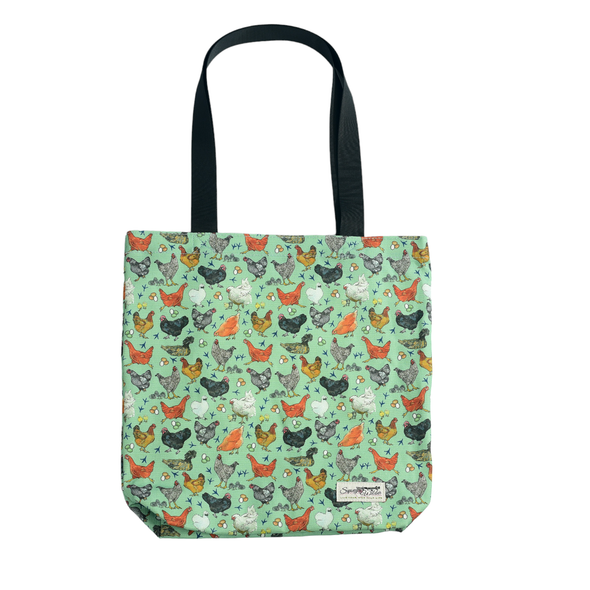 Hen Party Canvas Shopping Tote