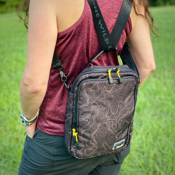 Follow the Ferns Tablet Crossbody