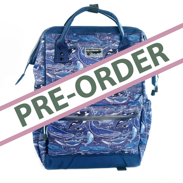 PRE-ORDER Whale Song Laptop Backpack