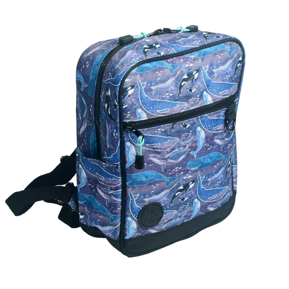 Whale Song Mini Tablet Backpack