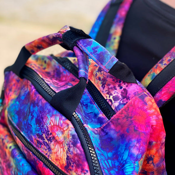 Tie-Dye Bloom Classic Backpack