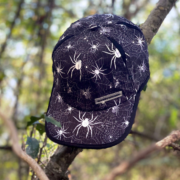 Spooky Spiders Active Hat (Glow-in-the-dark!)