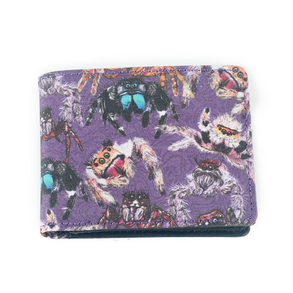 Jumping Spiders Bifold Wallet