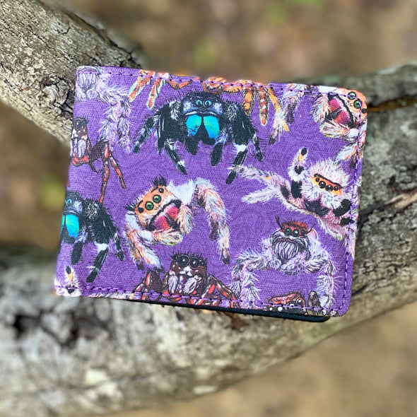 Jumping Spiders Bifold Wallet