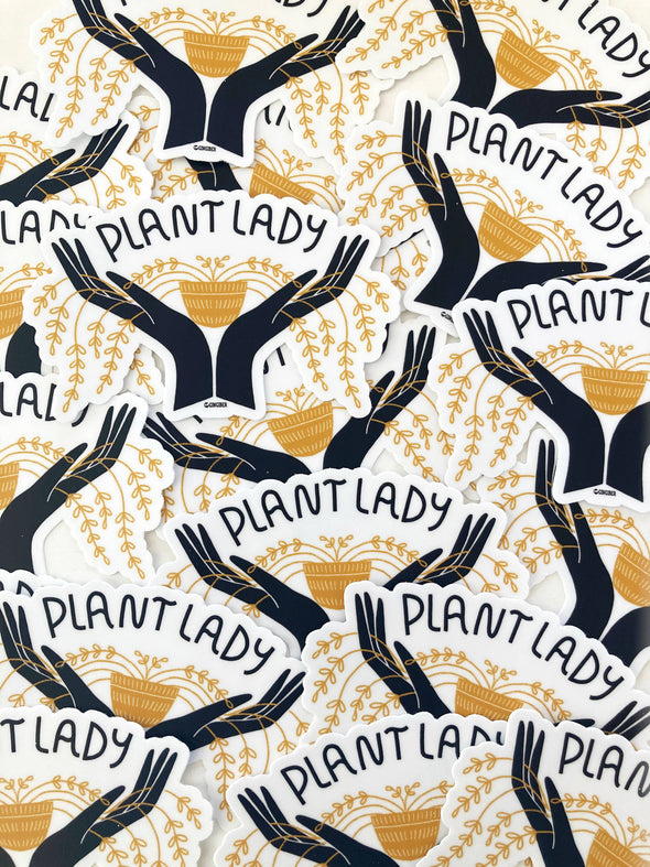 Plant Lady Sticker