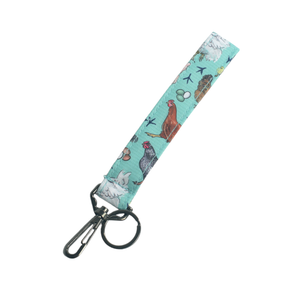 Hen Party Wristlet/Key Fob