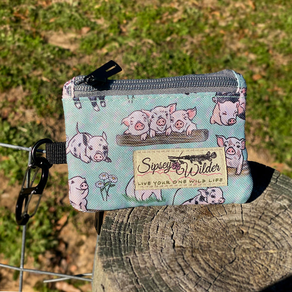 Piggy Patch Clip Wallet