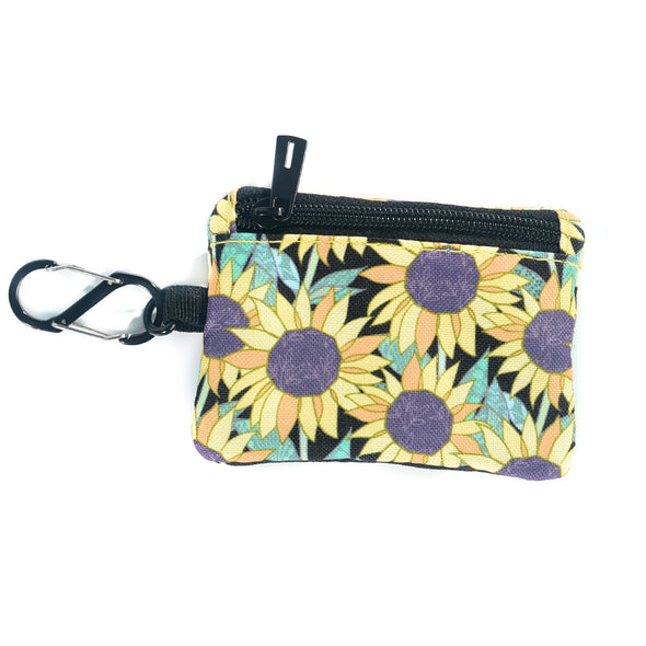 Sunflower Fields Clip Wallet