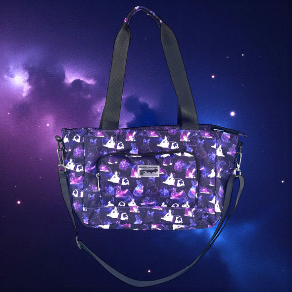 Cosmic Bunnies (Purple) Medium Venture Tote