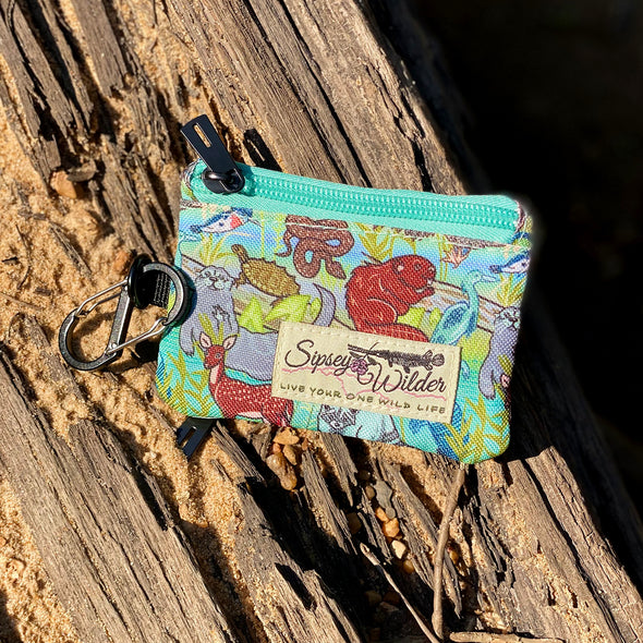 Creek Critters Clip Wallet