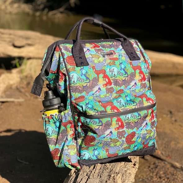 Creek Critters Laptop Backpack