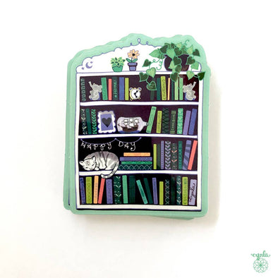 Bookcase Sticker