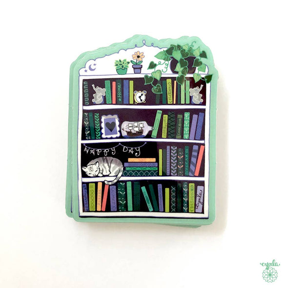 Bookcase Sticker