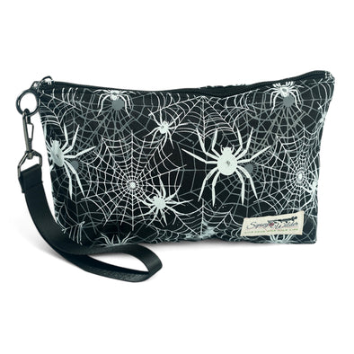 Spooky Spiders Organizer/Wristlet (Glow-in-the-dark!)