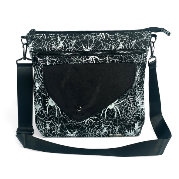 Spooky Spiders Sidetrack Crossbody (Glow-in-the-dark!)