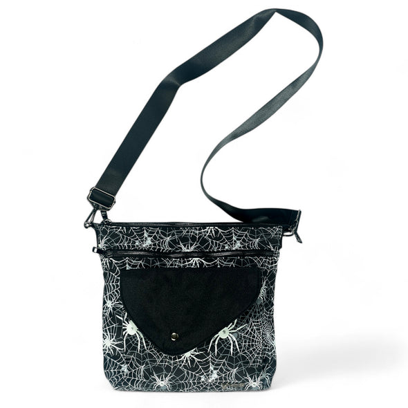 Spooky Spiders Sidetrack Crossbody (Glow-in-the-dark!)