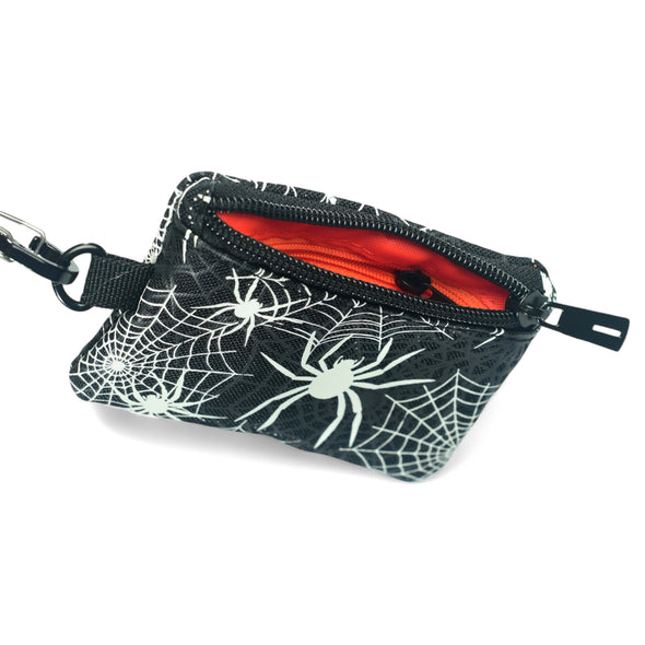 Spooky Spiders Clip Wallet (Glow-in-the-dark!)