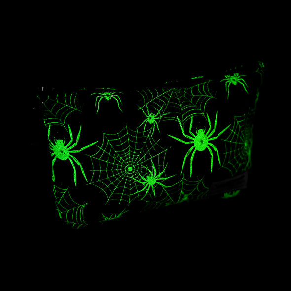 Spooky Spiders Organizer/Wristlet (Glow-in-the-dark!)