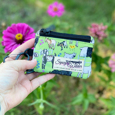 Greener Pastures Clip Wallet