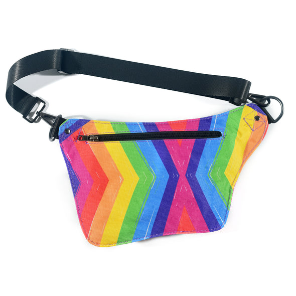 Rainbow Slash Hip Bag