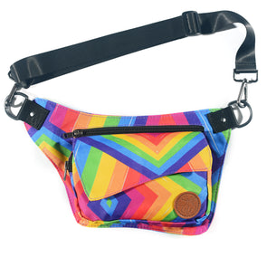 Rainbow Slash Hip Bag